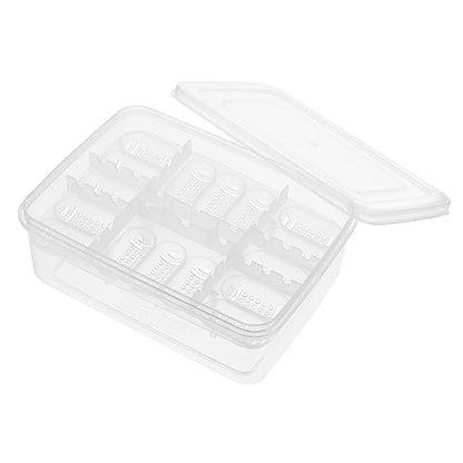 BESPORTBLE Egg Incubator Box for Reptiles 16 Holes Clear Lid Leakproof Made of Durable Plastic for Gecko Turtle and Lizard Eggs