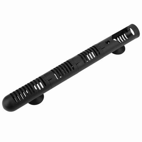 Aquarium Heater Protective Case Avoid Scalding and Breakage Detachable Cover with Suction Cups Universal Fit for Round Heaters(30.5cm) - size: 30.5cm