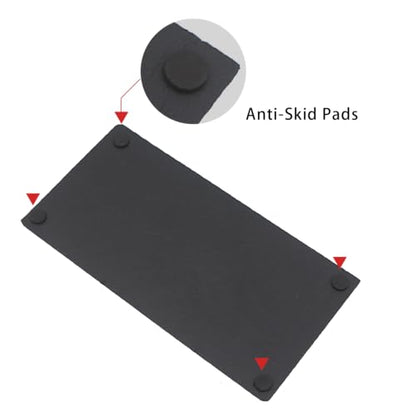 AQUA KT Reptile Basking Platform Tortoise Feeding Dish Natural Rock Design | Use in terrarium tank Amphibian Rock Plate for Lizard Bearded Dragon Snake Chameleon Snake Frog Resting and feeding