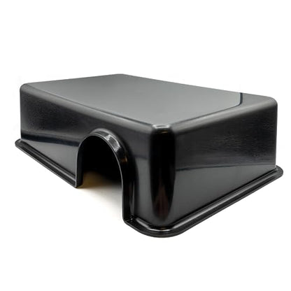 Pangea Reptile Hide Box, X-Large 16.25"x11"x4.5" | Fits Most Standard Rack Units, Usable as Snake Tank Accessories, Good for Ball Python, Boas, Leopard Geckos, Kingsnake - size: F- X-Large