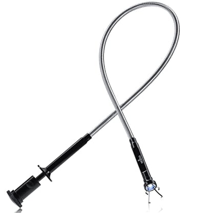 NoCry Magnetic Flexible Claw Grabber Pickup Tool with Bright LED Light - 27.7in Long Magnetic Pickup Tool, Retractable Claw Grabbing Tool, Magnetic Grabber Tool with 5lb Pull Strength Pick Up Tool - style: Claw Grabber with LED light