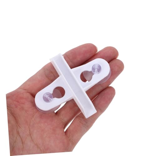 BESPORTBLE 20pcs Aquarium Divider Clips Durable Glass Suction Cups for Fish Tank Isolation Easy Installation Secure for Aquatic and Reptile Enclosures