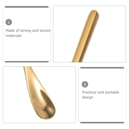 POPETPOP Pet Food Feeding Spoon Set Lizard Scoop for Food Spoon Mini Easy Handling - color: As Shown 3