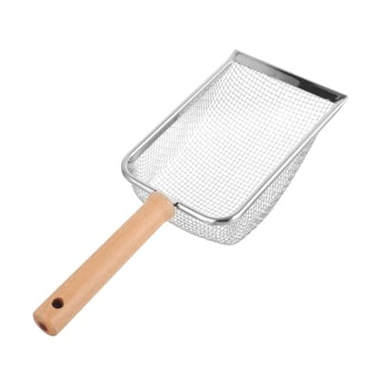 Reptile Litter Scoop and Handle Ergonomic Design for Easy Cleanup of Reptile Waste for Pets