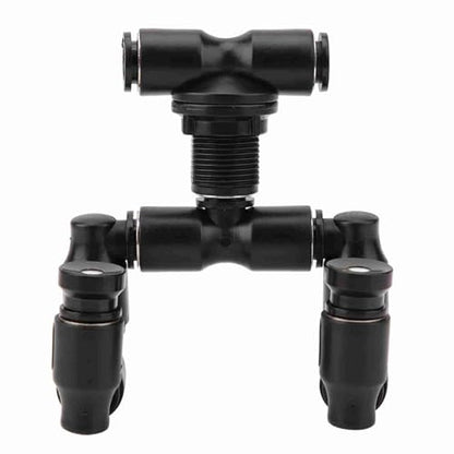 Reptiles Terrarium Nozzle, Reptiles Fogger Mist Sprinkler Rainforest Tank 360 Adjustable Aquarium System