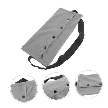 Ipetboom Adjustable Pet Reptile Sling Bag Comfortable Carrying Pouch for Lizard and Bearded Dragon Travel-Friendly Reptile Carrier for Outdoor Adventures
