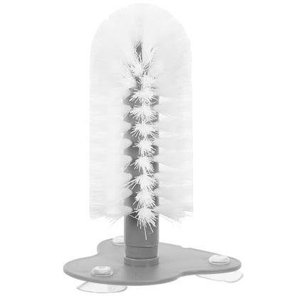 Turtle Shell Cleaning Brush with Suction Cup, Abs Material Scrub Brush for Shell Cleaning and Scratching, Suitable for Turtle Tank Accessories and Home Use