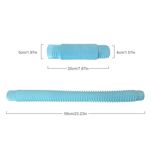 Snake Enrichment Tunnel & Hide: Bendable Reptile Crawl Tube for Juvenile Snakes & Small Pets (Ball Python, Corn Snake)
