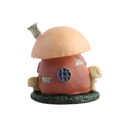 Miniature Mushroom Statue Toad House Small Fish Habitat, Suitable for Various Fish and Amphibians, Including Turtles, Toads, and Hiding Houses of Different Sizes
