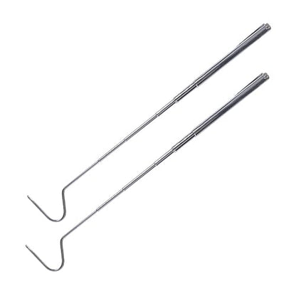 LIOOBO Snake Catching Clip Reptile Grabber Large Hook 71cm Telescopic Snake Hook for Reptiles