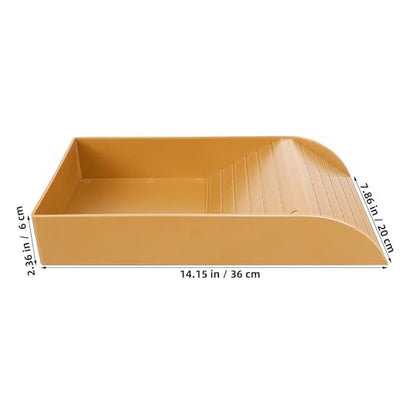 Beaupretty Large Reptile Bathing Bowl with Gentle Ramp for Tortoises and Lizards Spacious Turtle Dish and Soaking Pool Sturdy Reptile Tank Accessory for Easy Climbing and Cleaning