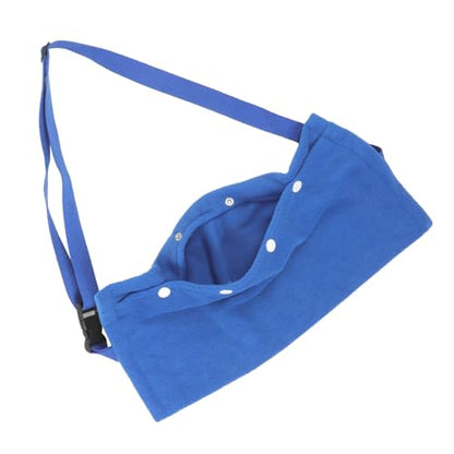 Adjustable Small Animal Reptile Carrier Sling Bag for Bearded Dragon and Guinea Pig Lightweight Flannelette Outdoor Lizard Travel Bag with Comfortable Adjustable Strap for Hiking