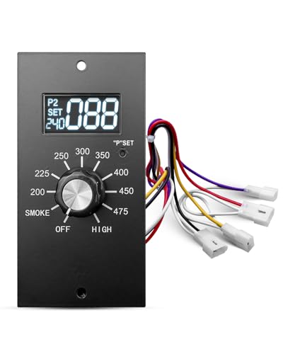 Digital Thermostat Controller Board Replacement Fit for Pit Boss | Fit for Pit Boss Wood Pellet Grills, Replace for PB700, 340, 440, 820, BBQ Temperature Controller, with W/LCD Display