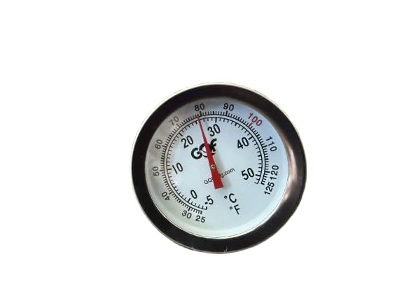 G.Q.F. Dial Incubator Thermometer/Hygrometer 3018 with 4" Stem and 2" Display