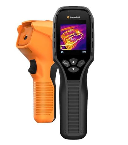 GT14S Thermal Imaging Camera, Thermometer Mode, Ultra-Light 240g | 4°F~1022°F Range, 14H Runtime, Live Tracking with Edge-Enhanced Display, Infrared Camera for HVAC/Electrical Inspection