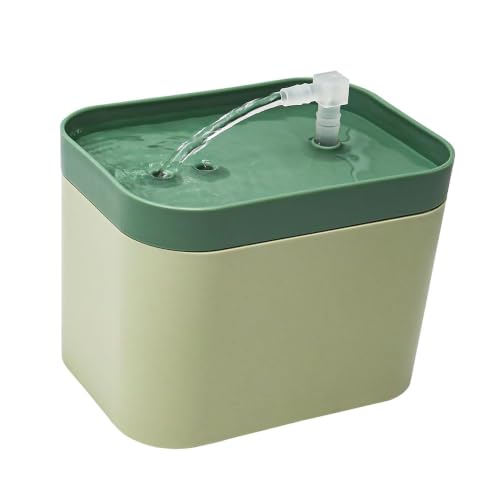 Reptile Water Bowl with Filtration System,Drinking Fountain,Bearded Dragon Tank Accessories,Reptile Habitat Waterfall for Bearded Dragon,Leopard Gecko,Chameleon,Snake Pet Accessories