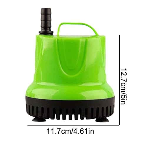 Submersible Water Pump Aquarium Quiet Filter System Circulation Device | Fountain Water Pump Suction Cup Drainage for Outdoor Garden Pool Sump Hydroponic Irrigation Terrarium