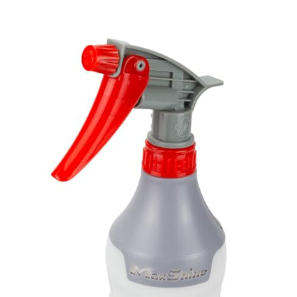 Maxshine 25oz Universal Heavy Duty Spray Bottle - Resistant Detailing Sprayer with Adjustable Nozzle & Ergonomic Trigger for Car Cleaning, Garage, Home (Gray) - color: Gray