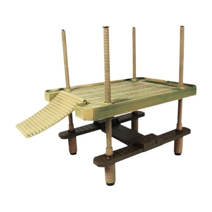 Turtle Basking Platform with Ramp Ladder for Frogs Aquarium
