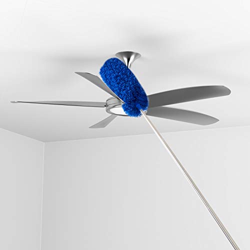 Cobweb Duster with ExtensionPole,Dusters for Cleaning with 2 DusterHeads