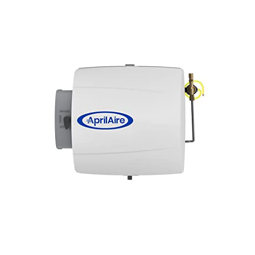 AprilAire 500M 12-gal. Whole-House Small Bypass Evaporative Humidifier with Manual Control for up to 3,600 sq. ft. + AprilAire Model 5843 Humidifier Installation Kit - style: Humidifier + Installation Kit