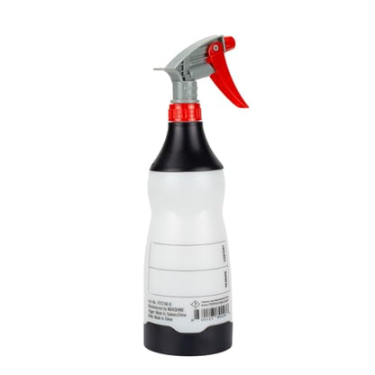 Maxshine 25oz Heavy-Duty Spray Bottle (Black) | Chemical-Resistant Detailing Sprayer with Adjustable Nozzle & Ergonomic Trigger | Durable Spray Bottle for Car Cleaning, Garage & Home Use - color: Black