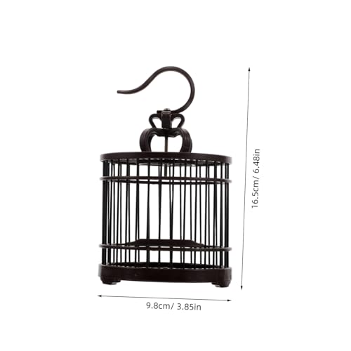 Sosoport Portable Decorative Habitat Cage for Small Animals Reptile Carrier Travel-Friendly Design Versatile Container for Crickets Hamsters and Hummingbirds