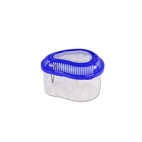 OMEM Portable Reptile House Terrarium Habitat Clear and Breathable (Small) - size: Small
