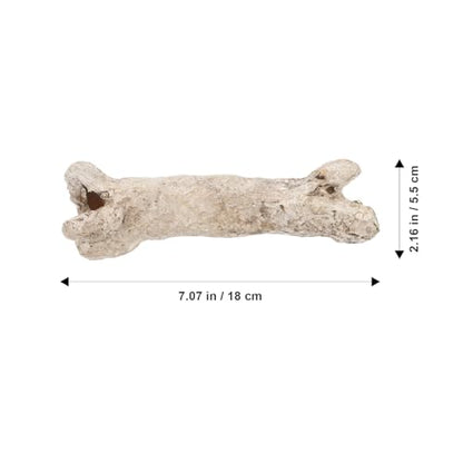 TOYANDONA Resin Reptile Hideout Cave Shelter Bone Decor Small Portable Hiding Place for Reptile Terrarium Tank Habitat