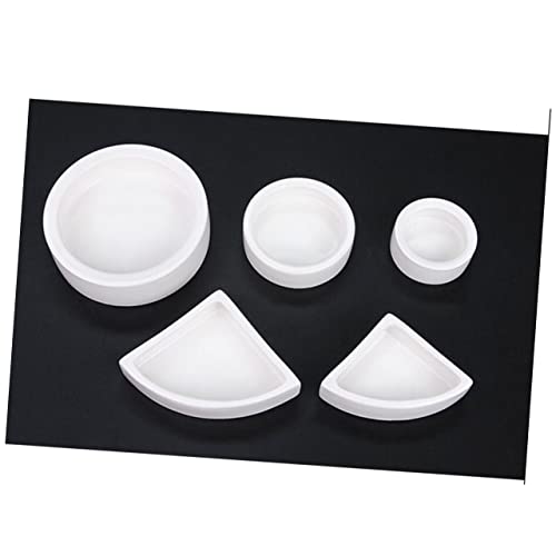 UKCOCO 2pcs Reptile Feeding Bowl Set Geckos Lizard Food Water Storage Basin Bowl for Reptiles Safe