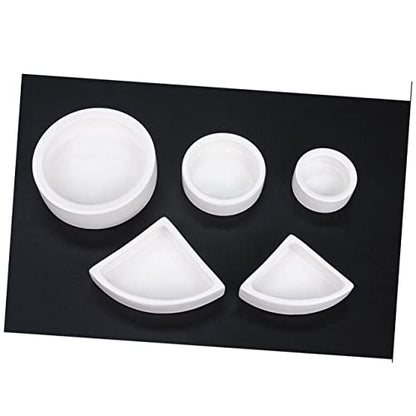 UKCOCO 2pcs Reptile Feeding Bowl Set Geckos Lizard Food Water Storage Basin Bowl for Reptiles Safe