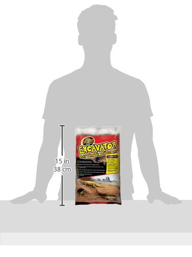 Zoo Med Excavator Clay Burrowing Substrate, 10 Pounds (Pack of 2) - size: 10 pounds (Pack of 2)