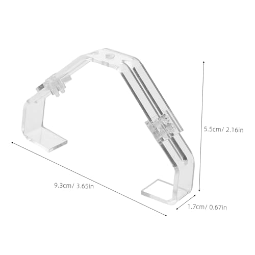 Mipcase 2pcs Light Clip for Terrarium Durable Replacement Lamp Holder for Fish Tank and Reptile Heating Light Versatile Fixture for Aquariums and Glass Tanks