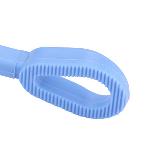 SUNGOOYUE Reptile Feeding Tongs Large Plastic Feeding Tweezers 19cm Round Tip Anti Slip Handle Hand Tool for Lizards Turtles and Other Reptiles