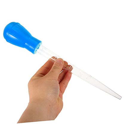 Toyvian 2 Pcs Blue Aquarium Syphon Pump Terrarium Cleaning Tools Multifunctional Fish Tank Supplies - color: Blue