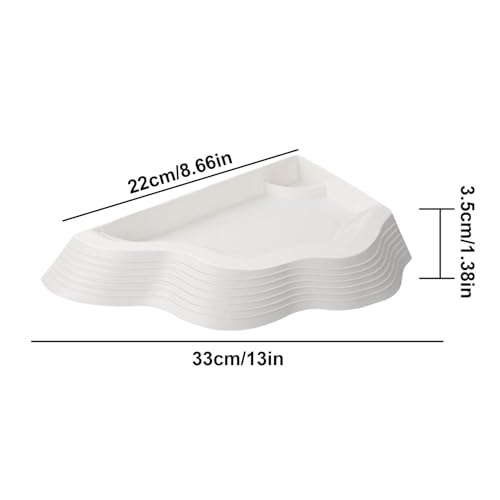 Reptile Pool Anti-Slip Tortoise Water Bowl with Ramp | Reptile Soaking Tray Bath Pool Basins for Gecko Snake Bearded Dragon