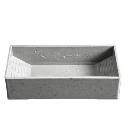 Reptile Water Bowl Non-Slip Bathing Pool | Reptile Food Water Bowl for Geckos Snakes Pets Habitat Aquarium Terrarium Outdoor