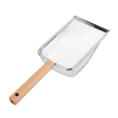 BESPORTBLE Reptile Litter Scoop Comfortable Handle for Easy Cleaning for Turtles Lizards and More Mesh for Efficient Waste Removal