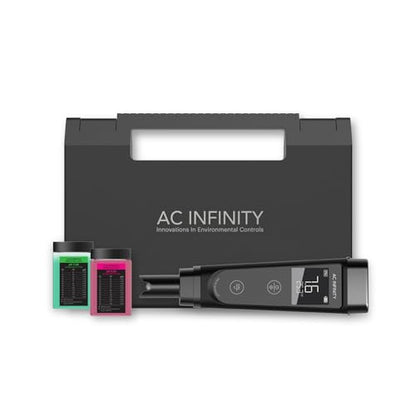 AC Infinity pH Meter Kit, High Precision Digital pH Pen | ±0.1 pH Accuracy, Nutrient Test pH Meter for Water Hydroponics Plants, Gardening, Aquariums, Swimming Pools - size: pH Meter Kit
