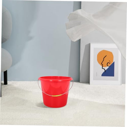 SUPVOX Grooming Tub Container for Pets and Plants Plastic Water Bucket with Ergonomic Handle Versatile Cleaning Pail for and Outdoor Use Capacity for and Spill Pouring