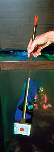 Penn-Plax WZ1 Algae Scraper - Help Keep Your Aquarium Clean with The Wizard Scraper