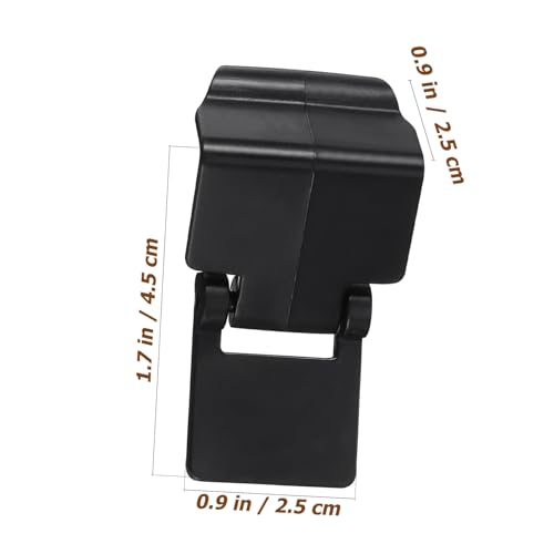 6pcs Reptile Glass Tank Buckles Escape Prevention Latches for Turtle Feeding Box Smooth Surface Locks for Tortoise and Reptile Enclosures Glass Pet Tank Clips