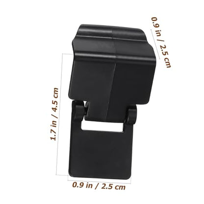 6pcs Reptile Tank Escape Lock Buckles for Turtle Terrariums Secure Lid Latches for Reptiles and Turtles Easy Install Buckle Clips Providing Ventilated Enclosure Safety