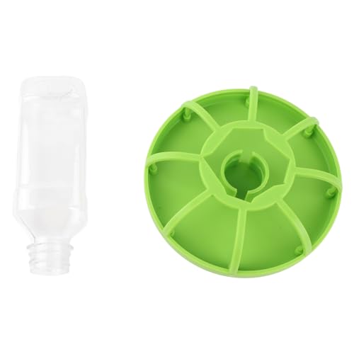 Reptile Water Dispenser, PP Gravity Water Bottle Automatic Feeder with Removable Top and Smooth Edges, Self Refilling Station for Lizard Tortoise Chameleon (Large) - size: Large
