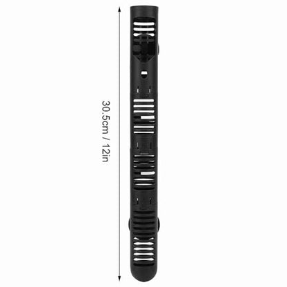 Aquarium Heater Protective Case Avoid Scalding and Breakage Detachable Cover with Suction Cups Universal Fit for Round Heaters(30.5cm) - size: 30.5cm