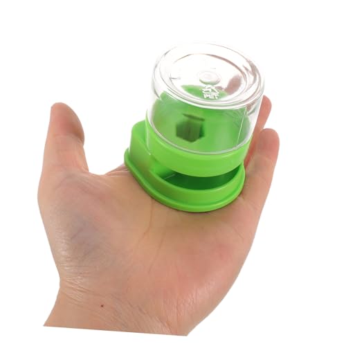 Kisangel 4pcs Small Reptile Water Fountain Automatic Plastic Water Dish for Tortoise Lizard Snake and Frog Terrarium Bowls Pet Feeder