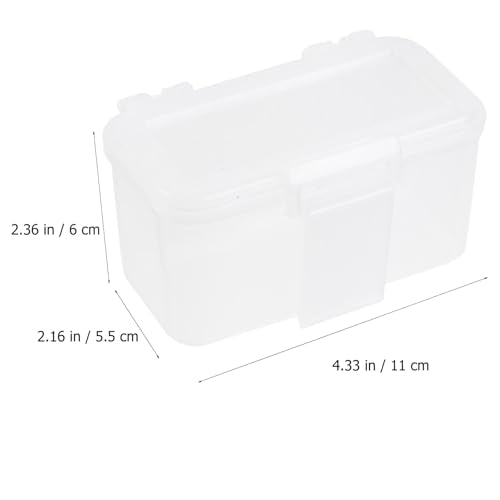 BESPORTBLE 2pcs Reptile Breeding Box Lizard Cage Enclosure for and Fish Bait Incubation Box