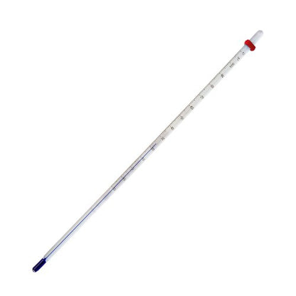 SP H-B DURAC General Purpose Lab Thermometer Total Immersion Glass Liquid Thermometer for Laboratories, Universities, Food and Beverage Processing, -20 to 150 Degrees Celsius - size: Total Immersion, style: -20 to 150 degree C Range, Blue Spirit Liquid