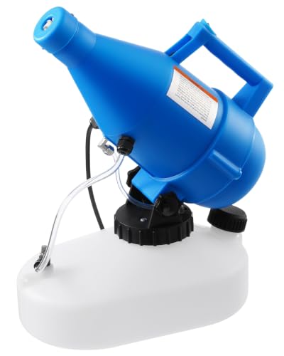 4.5L Electric Fogger Machine, 1400W Portable Sprayer with 30ft Spray Distance & Adjustable Nozzle for Applying Cleaning Solutions in Home, Hotel, School, Yard and Large Indoor Outdoor Rooms