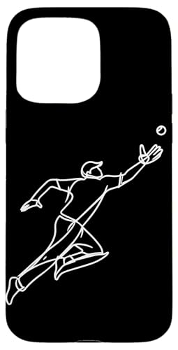 Cricket Keeper Drawing Case for iPhone 15 Pro Max